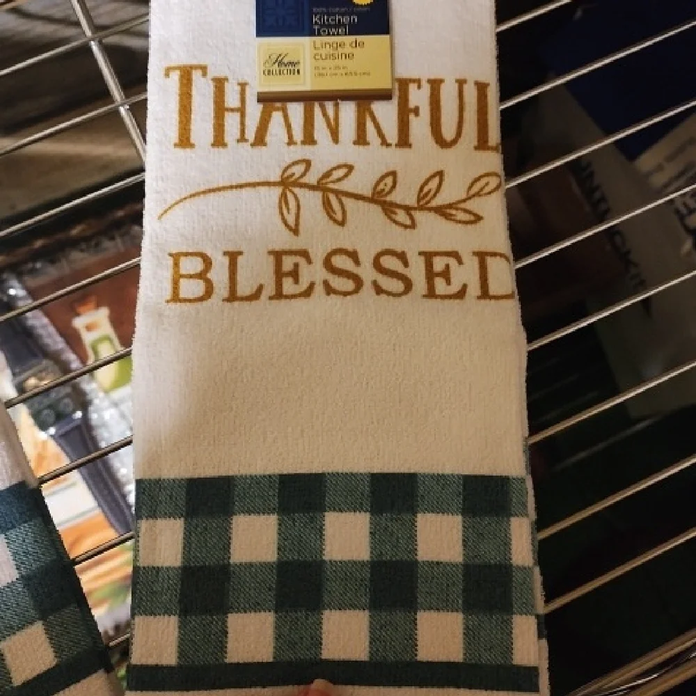 Bee Kind Kitchen Towel Set - White and Yellow